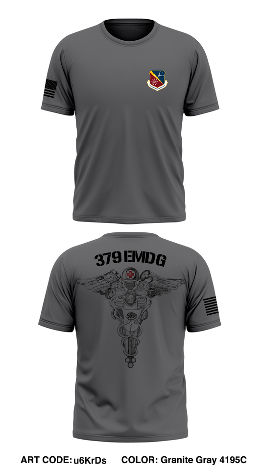379th AEW Store 1 Core Men's SS Performance Tee - u6KrDs