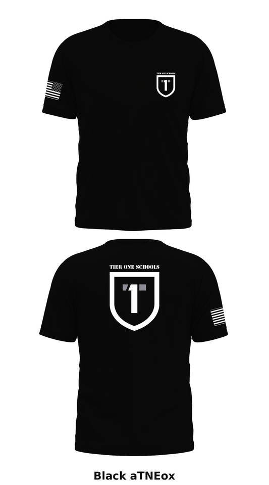 Tier One Schools Store 1 Core Men's SS Performance Tee - aTNEox