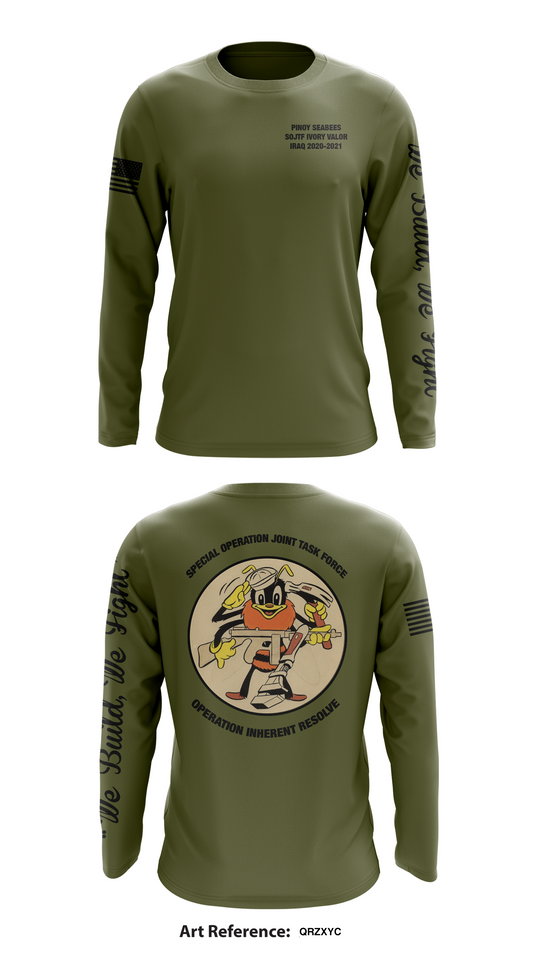 CBMU393 Store 1 Core Men's LS Performance Tee - qrzxyc