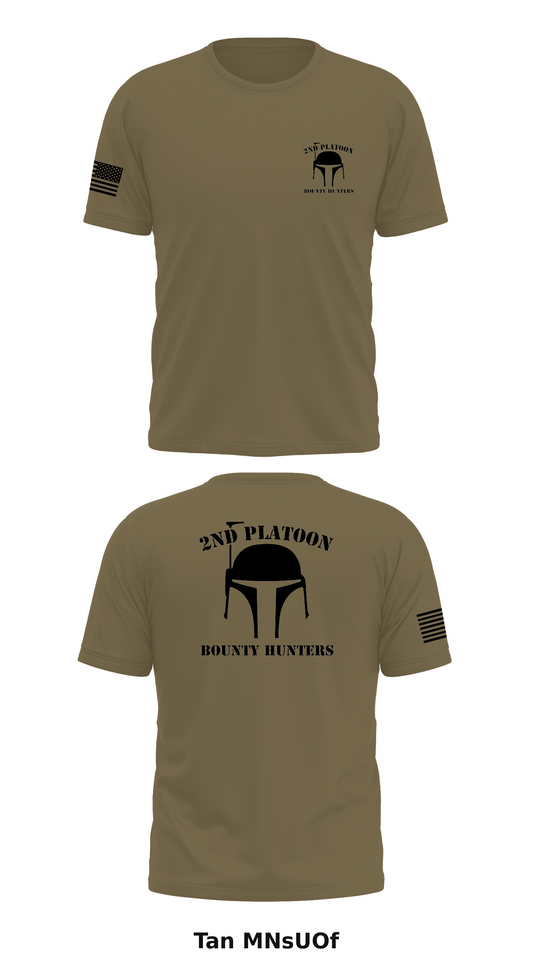 B Co, 2 BN, 2-4 IN Store 1 Core Men's SS Performance Tee - MNsUOf