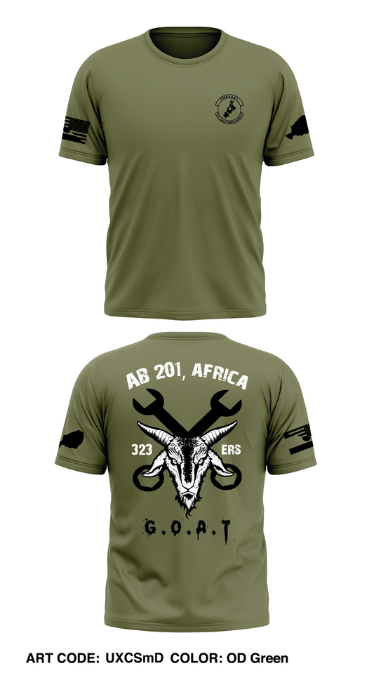 323 ERS AB 201 Store 1 Core Men's SS Performance Tee - UXCSmD
