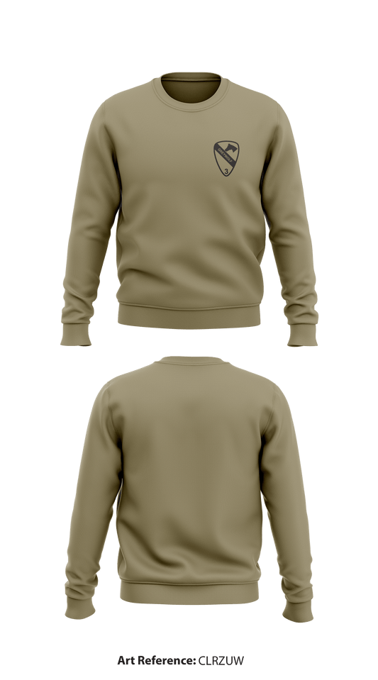 3 ABCT, 1 CD Store 1 Core Men's Crewneck Performance Sweatshirt - cLRZUW