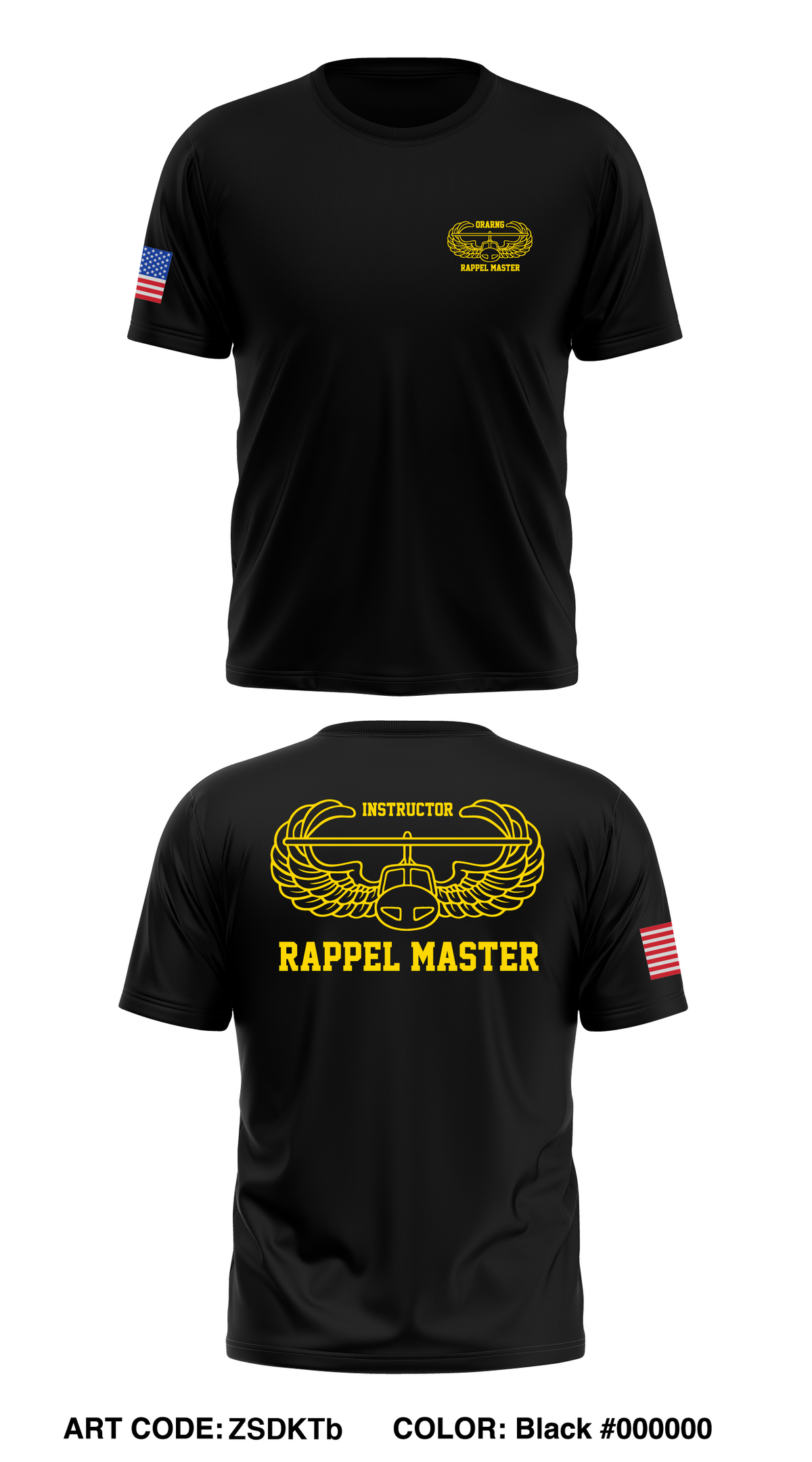 ORARNG  Store 1 Core Men's SS Performance Tee - ZSDKTb