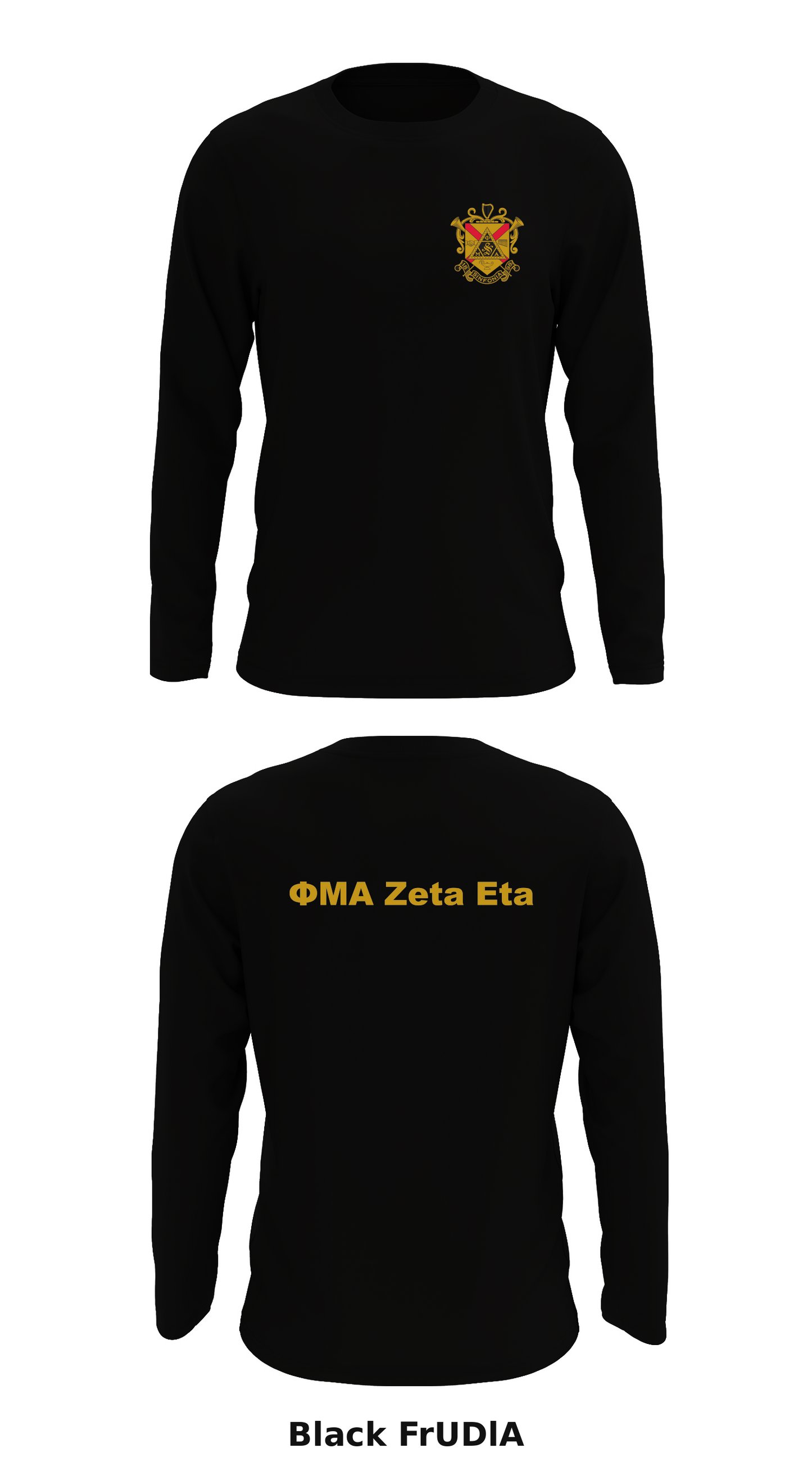 Phi Mu Alpha Zeta Eta Store 1 Core Men's LS Performance Tee - FrUDlA