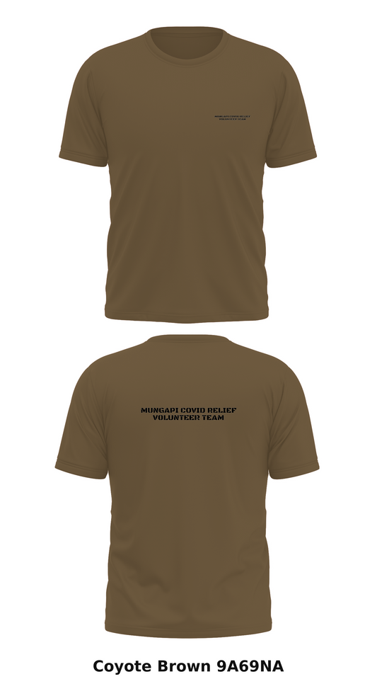 Mungapi Covid Relief Volunteer Team Store 1 Core Men's SS Performance Tee - 9A69NA