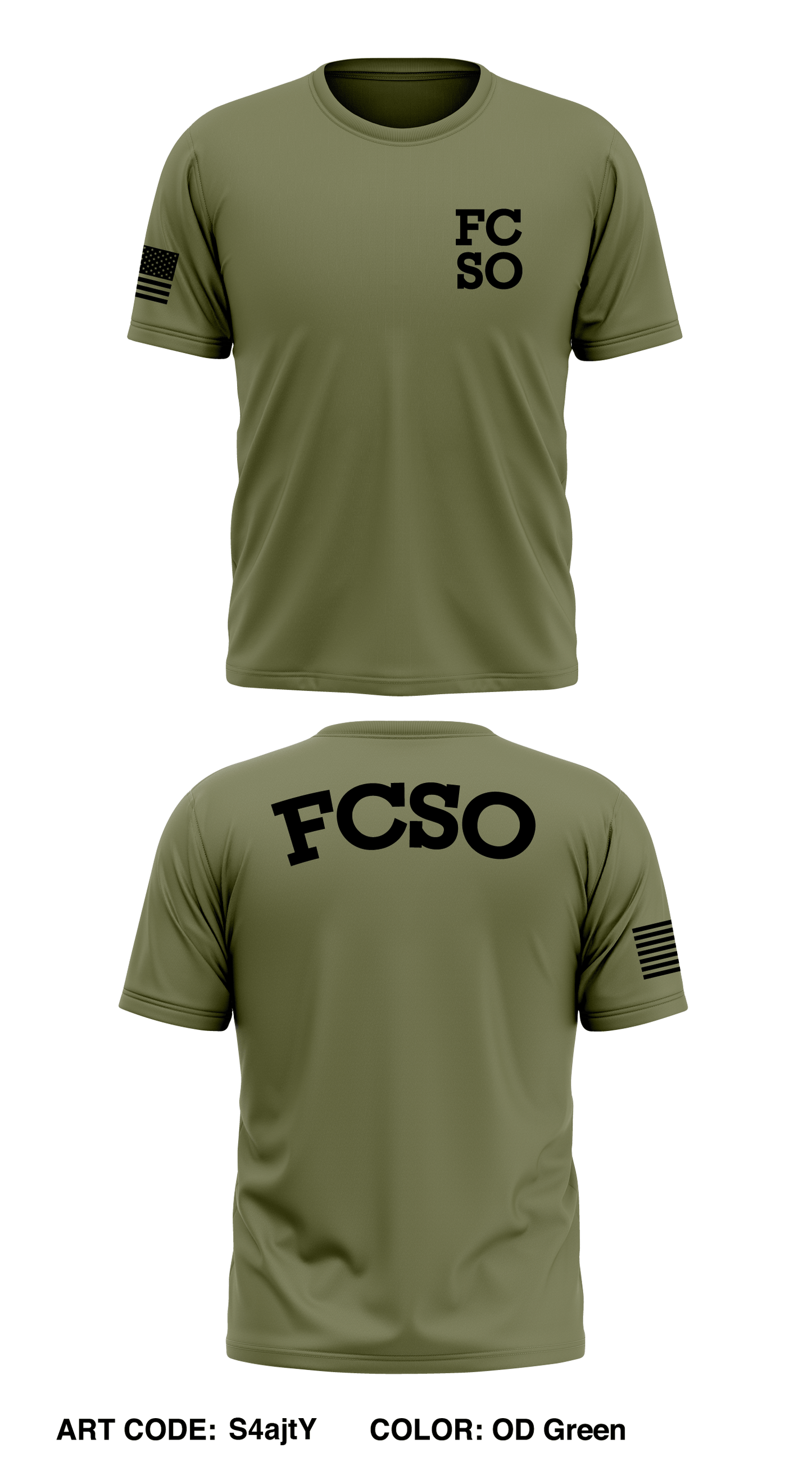 FCSO Store 1 Core Men's SS Performance Tee - S4ajtY