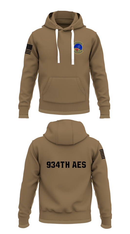 934th AES Store 1  Core Men's Hooded Performance Sweatshirt - 50158429838