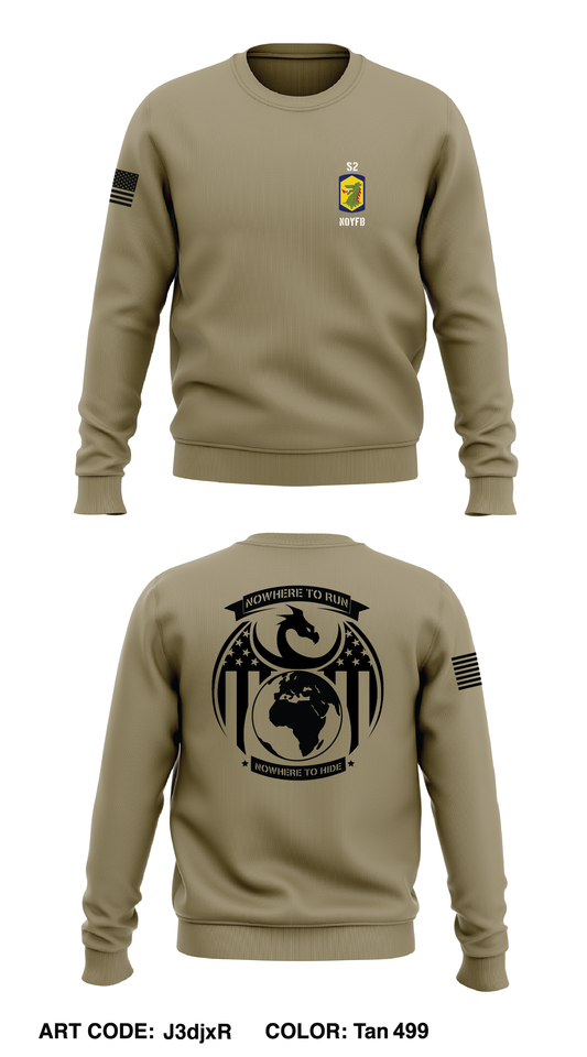 404th MEB S2 Deployment Store 1 Core Men's Crewneck Performance Sweatshirt - G9uhKv
