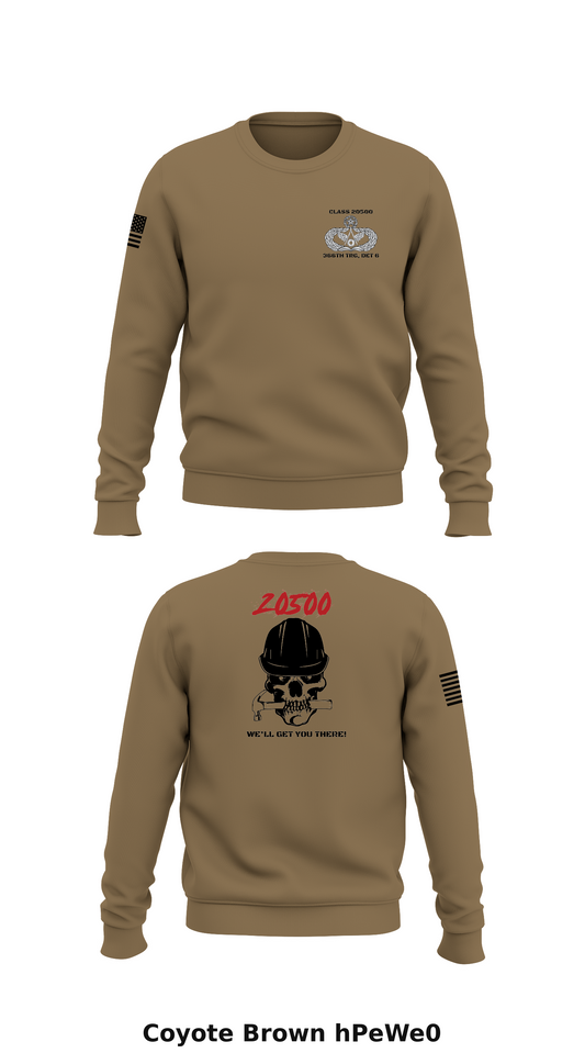 Class 20500, 366th TRS/DET 6 Store 1 Core Men's Crewneck Performance Sweatshirt - hPeWe0