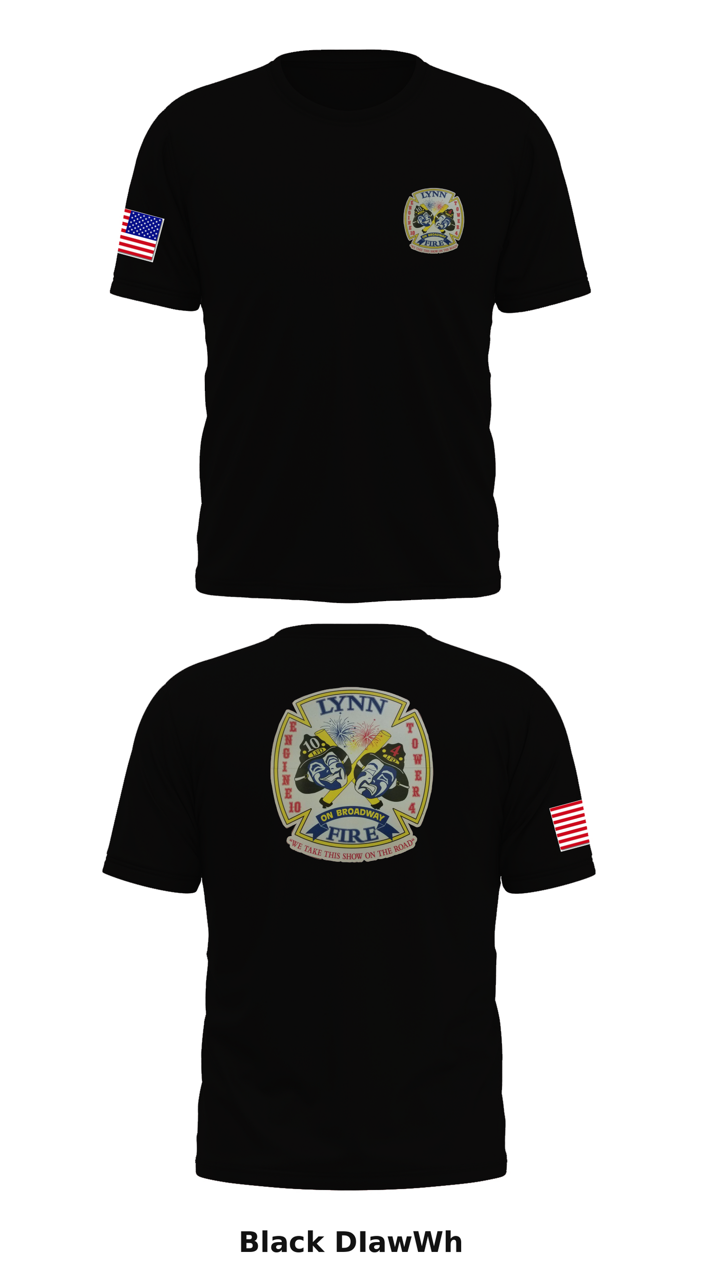 Lynn fire dept Broadway station  Store 1 Core Men's SS Performance Tee - DIawWh
