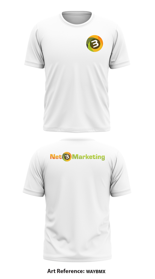 Net 3 Marketing Store 1 Core Men's SS Performance Tee - WaYbmX