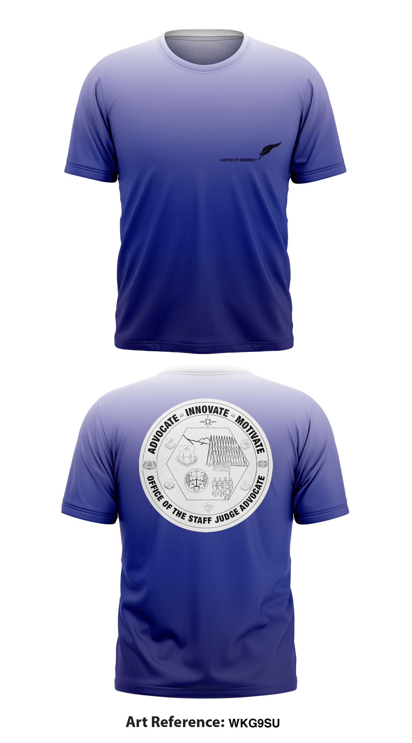 United States Air Force Academy Legal Office Store 1 Core Men's SS Performance Tee - Wkg9sU