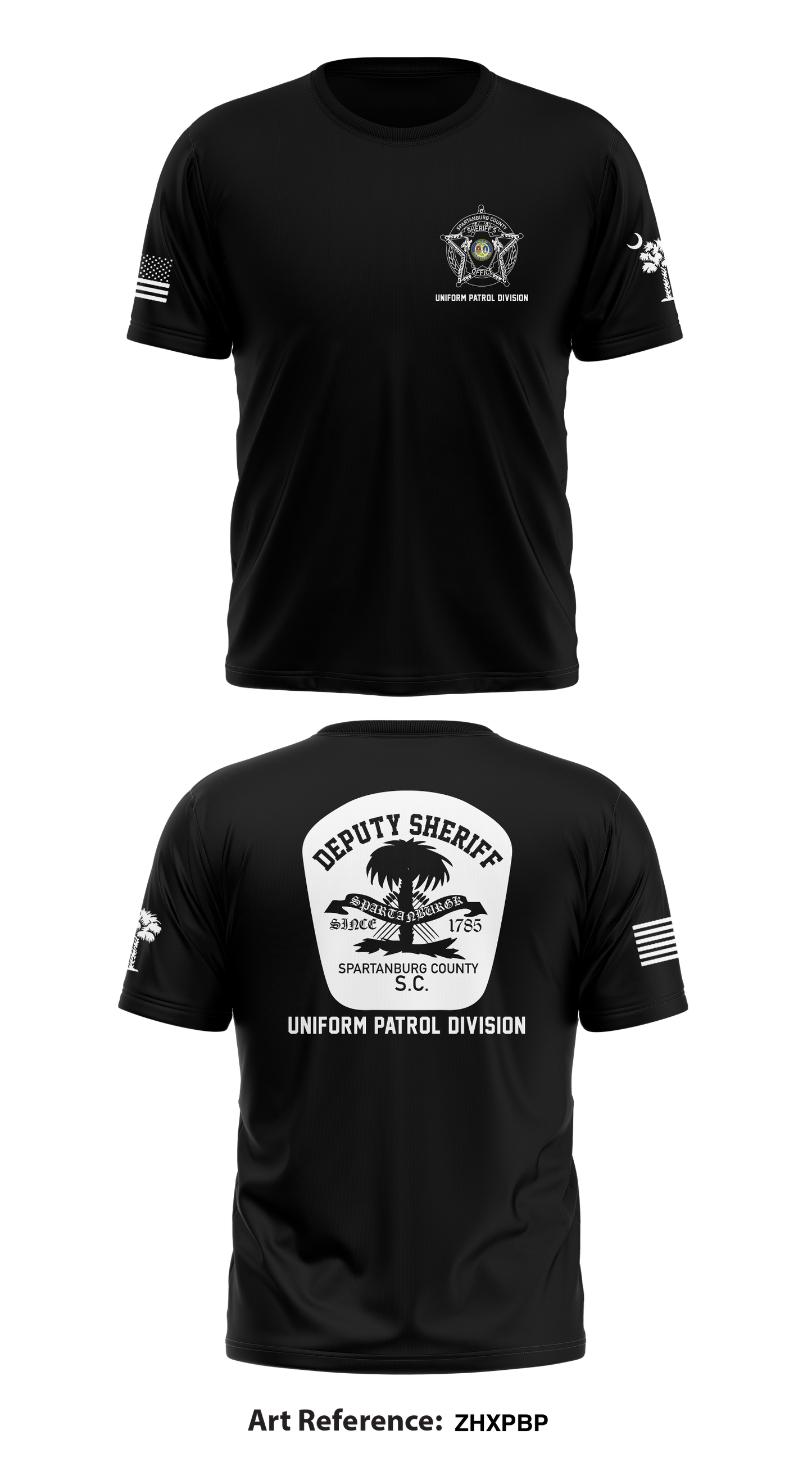 Uniform Patrol Store 1 Core Men's SS Performance Tee - ZhXpBp