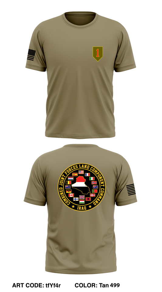 1ID Store 1 Core Men's SS Performance Tee - tfYf4r