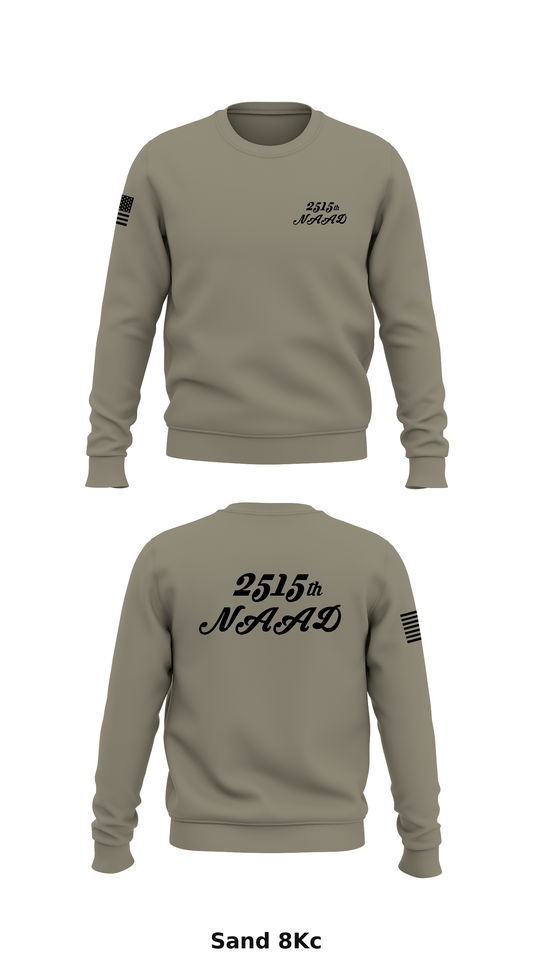 2515th NAAD Store 1 Core Men's Crewneck Performance Sweatshirt - 8Kc