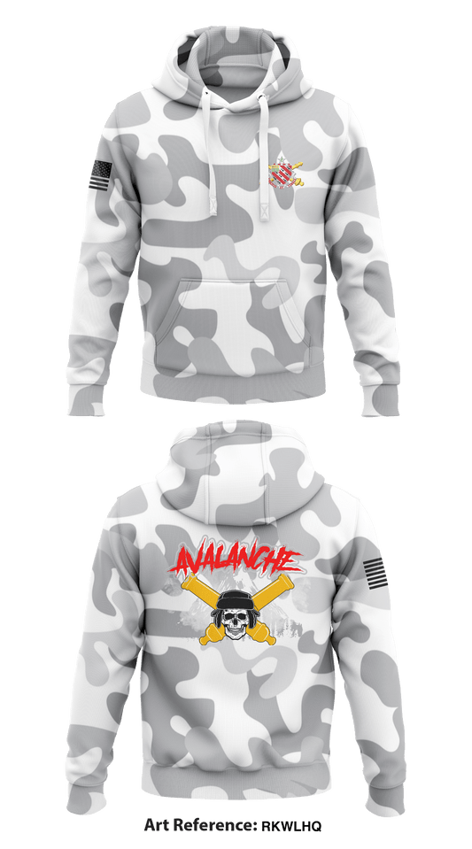 A BTRY, 2-8 FAR Store 1  Core Men's Hooded Performance Sweatshirt - RkwLHQ