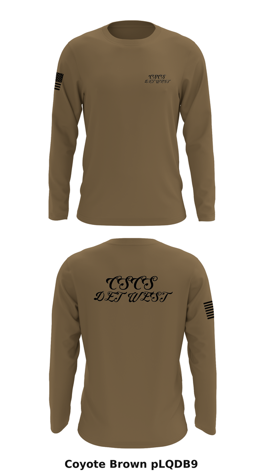 CSCS DET WEST Store 1 Core Men's LS Performance Tee - pLQDB9