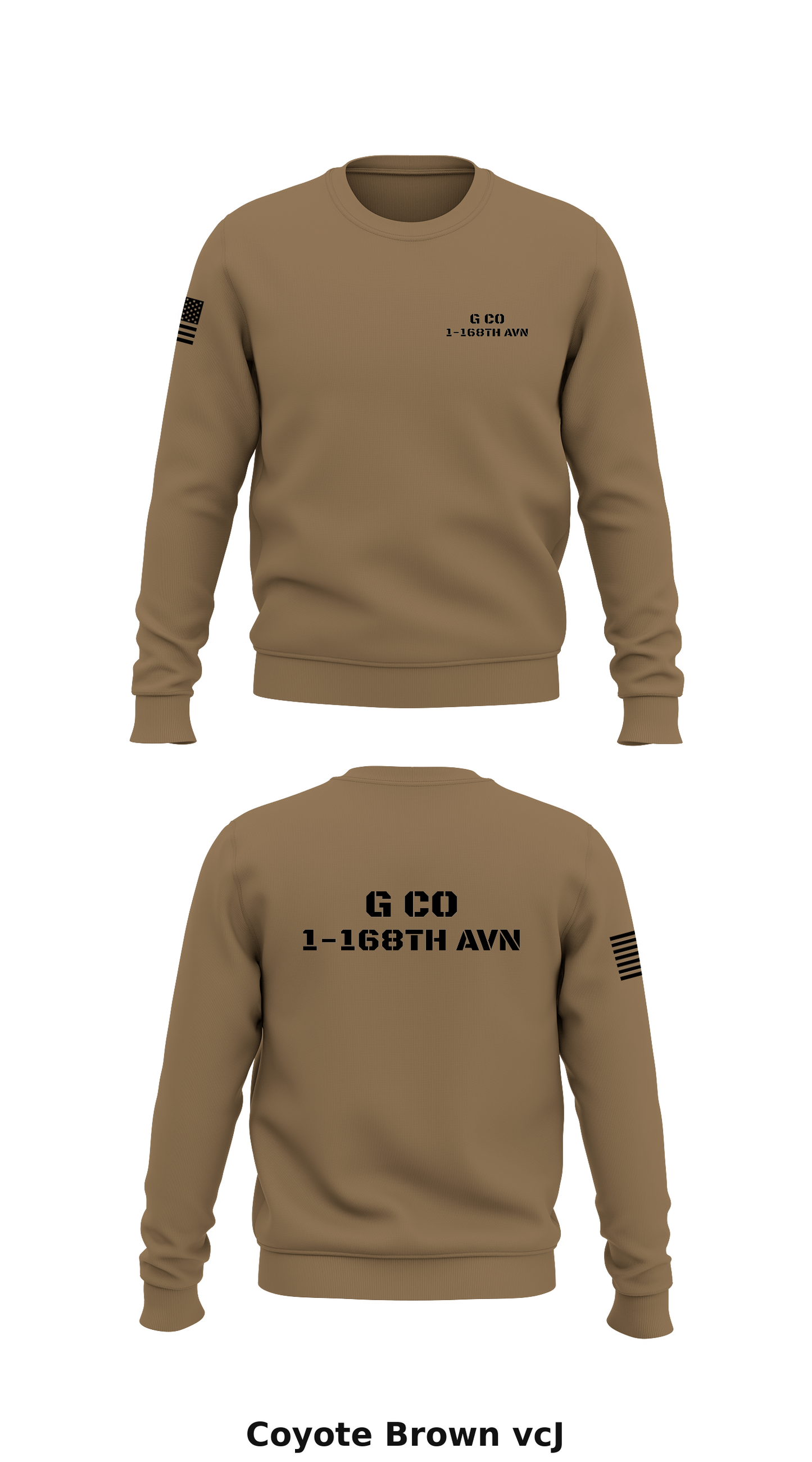 1-168th AVN Store 1 Core Men's Crewneck Performance Sweatshirt - vcJ