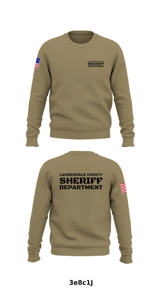 Lauderdale county sheriff department Store 1 Core Men's Crewneck Performance Sweatshirt - 3e8c1J