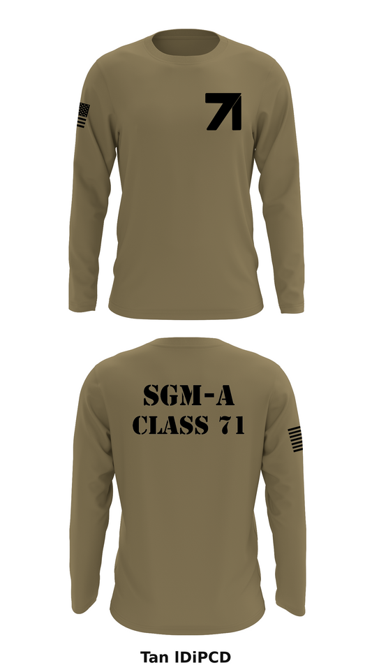 SGM-A Class 71 Store 1 Core Men's LS Performance Tee - lDiPCD