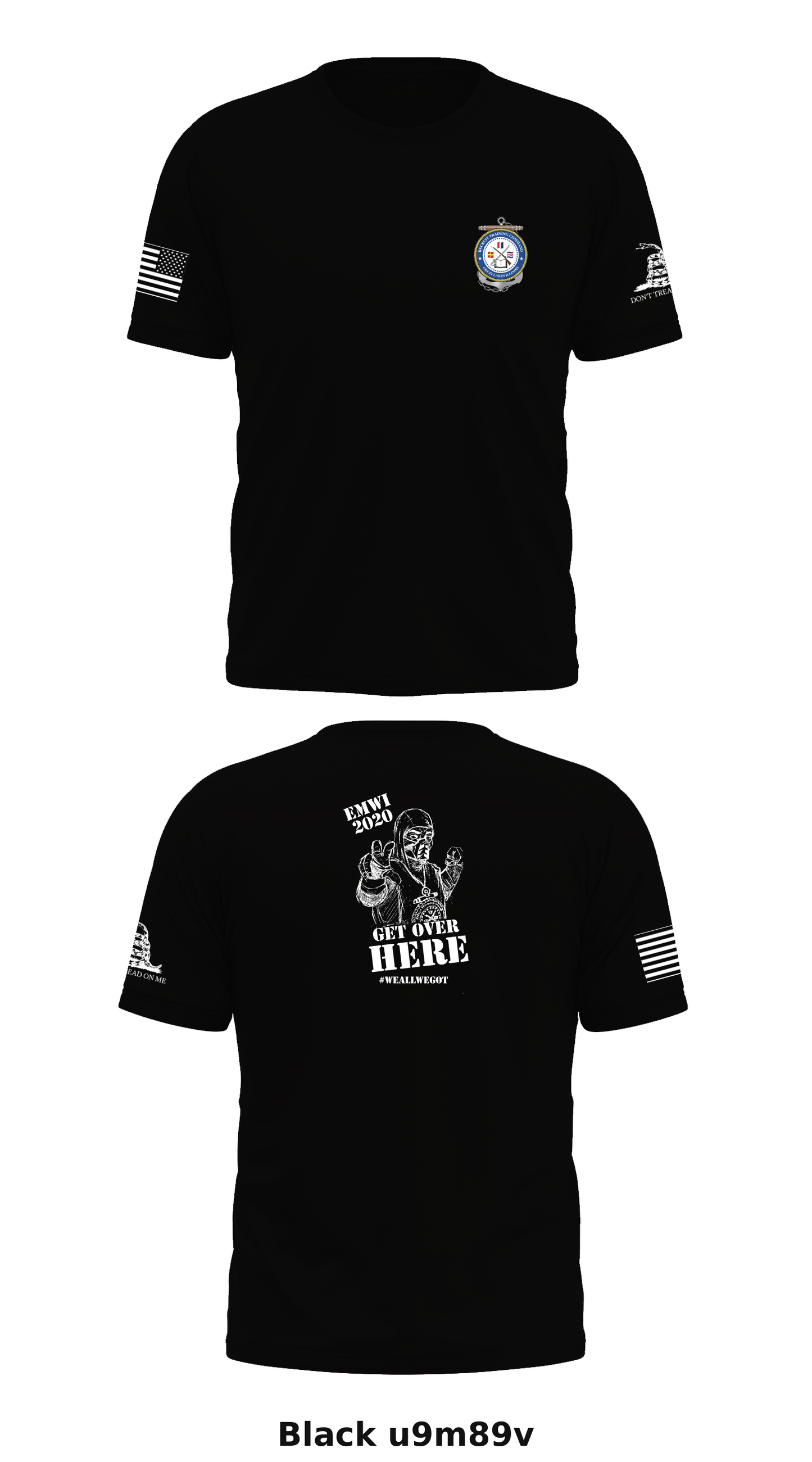 RTC (Recruit Training Command) Store 1 Core Men's SS Performance Tee - u9m89v