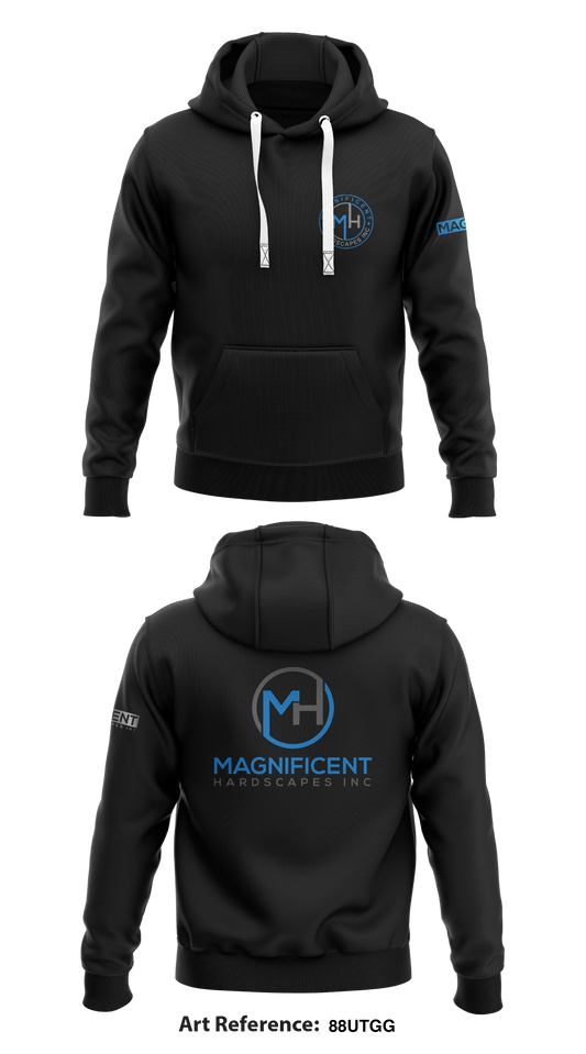Magnificent Hardscapes  Store 1  Core Men's Hooded Performance Sweatshirt - 88UtgG