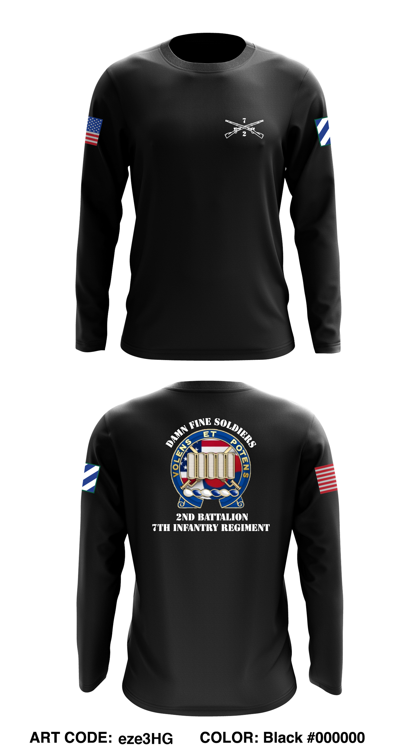 2-7 IN  Store 1 Core Men's LS Performance Tee - eze3HG