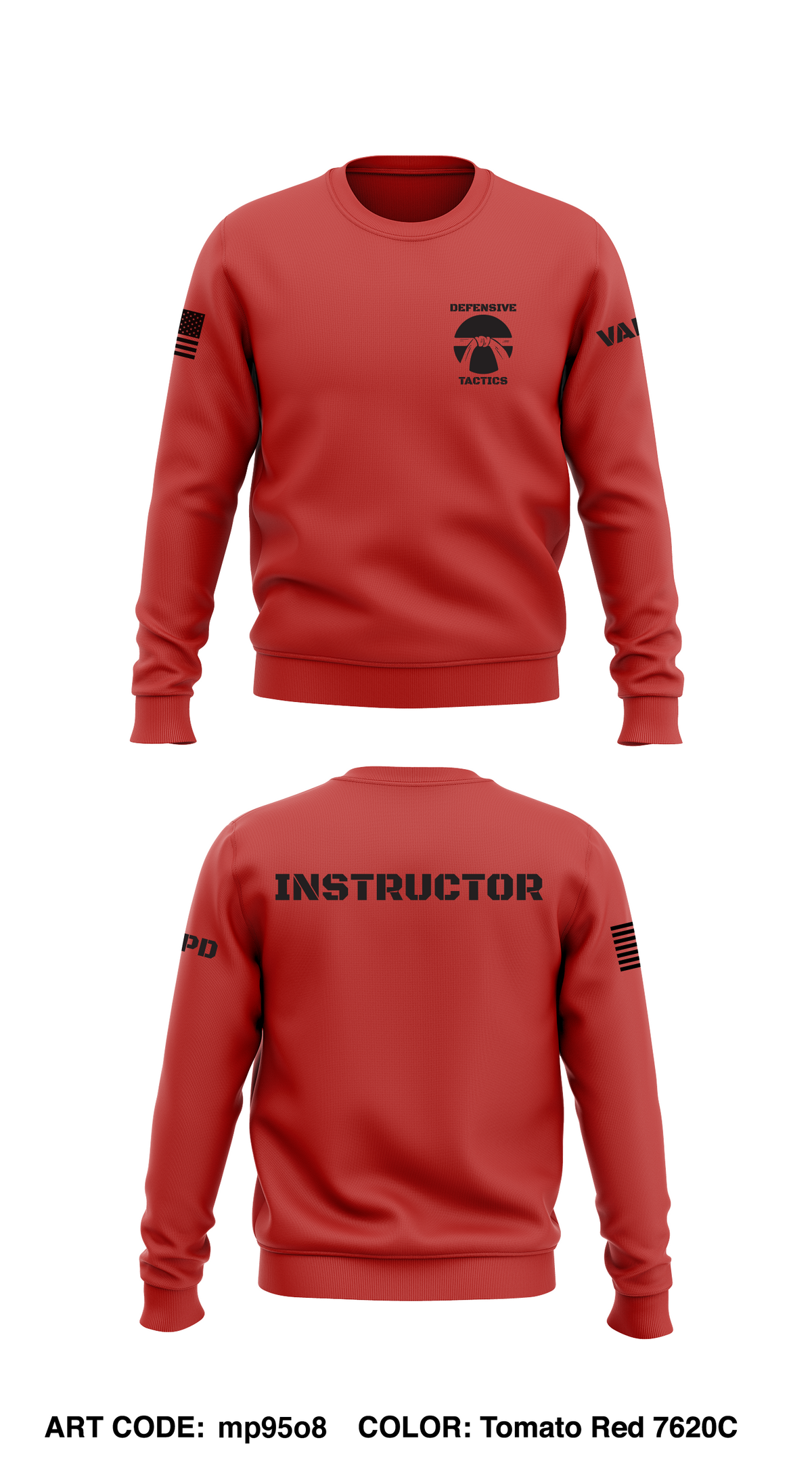 Minneapolis VA Police  Store 1 Core Men's Crewneck Performance Sweatshirt - mp95o8