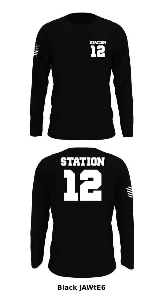 Station 12 Store 1 Core Men's LS Performance Tee - jAWtE6