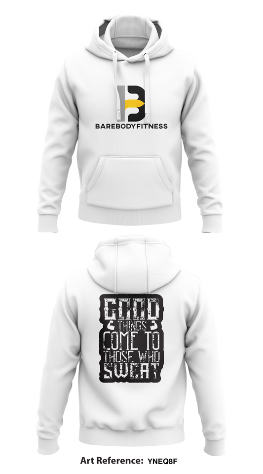Barebodyfitness Store 1  Core Men's Hooded Performance Sweatshirt - yneQ8f
