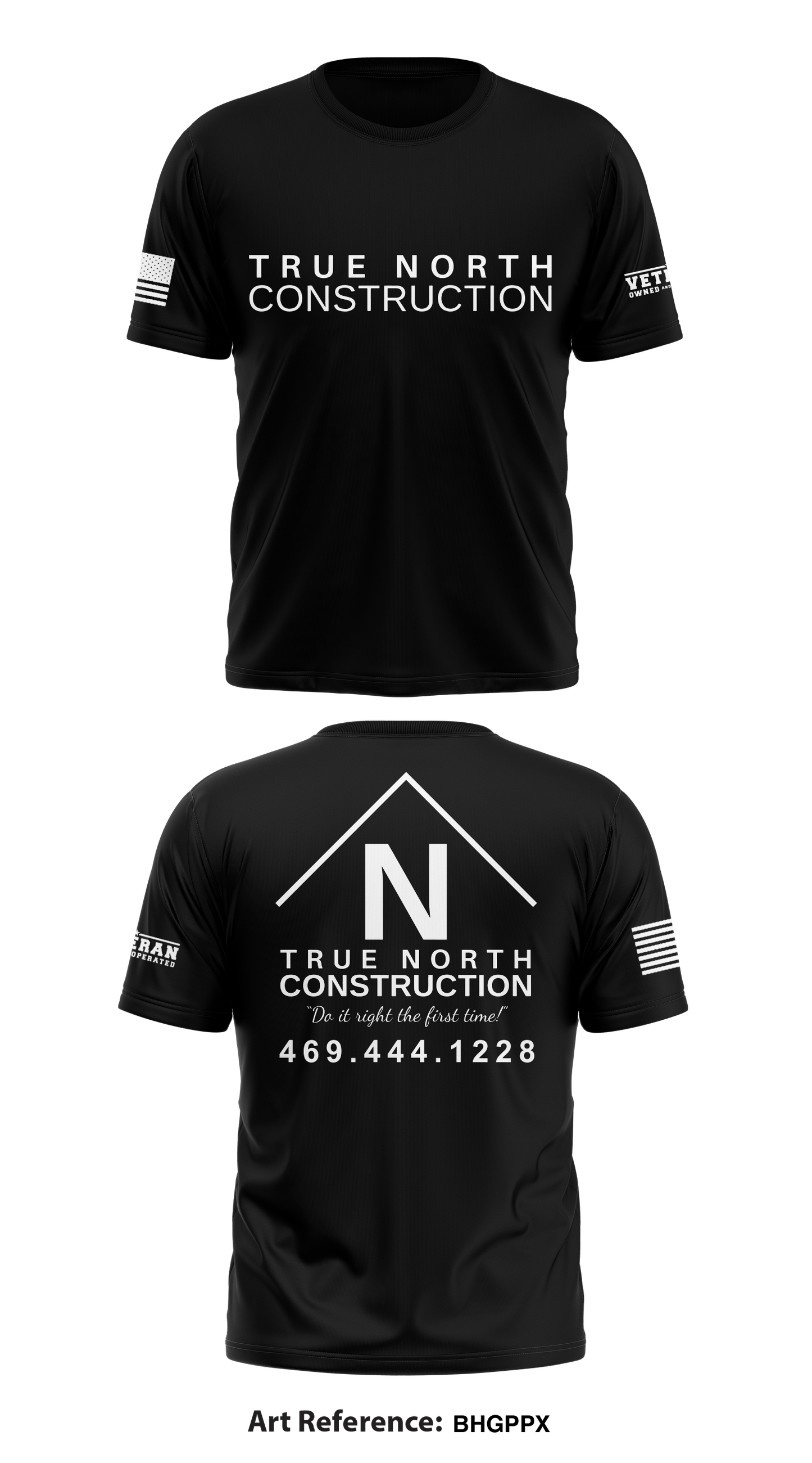True North Construction Store 1 Core Men's SS Performance Tee - bhGpPX