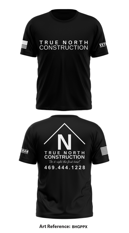 True North Construction Store 1 Core Men's SS Performance Tee - bhGpPX