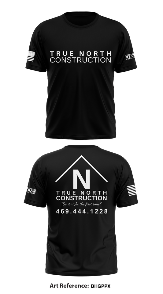 True North Construction Store 1 Core Men's SS Performance Tee - bhGpPX