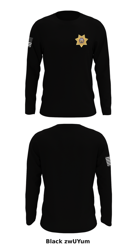 Geary County Sheriffs Office Store 1 Core Men's LS Performance Tee - zwUYum