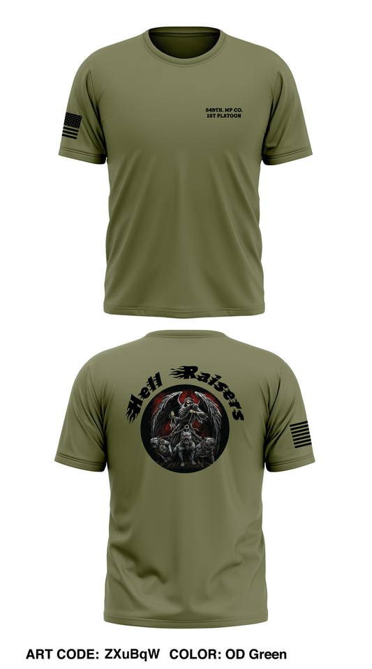 549th MP CO Store 2 Core Men's SS Performance Tee - ZXuBqW