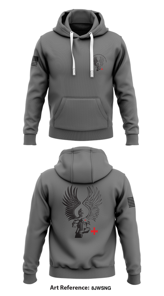 745th Forward Resuscitative Surgical Team  Store 1  Core Men's Hooded Performance Sweatshirt - 8JwSnG