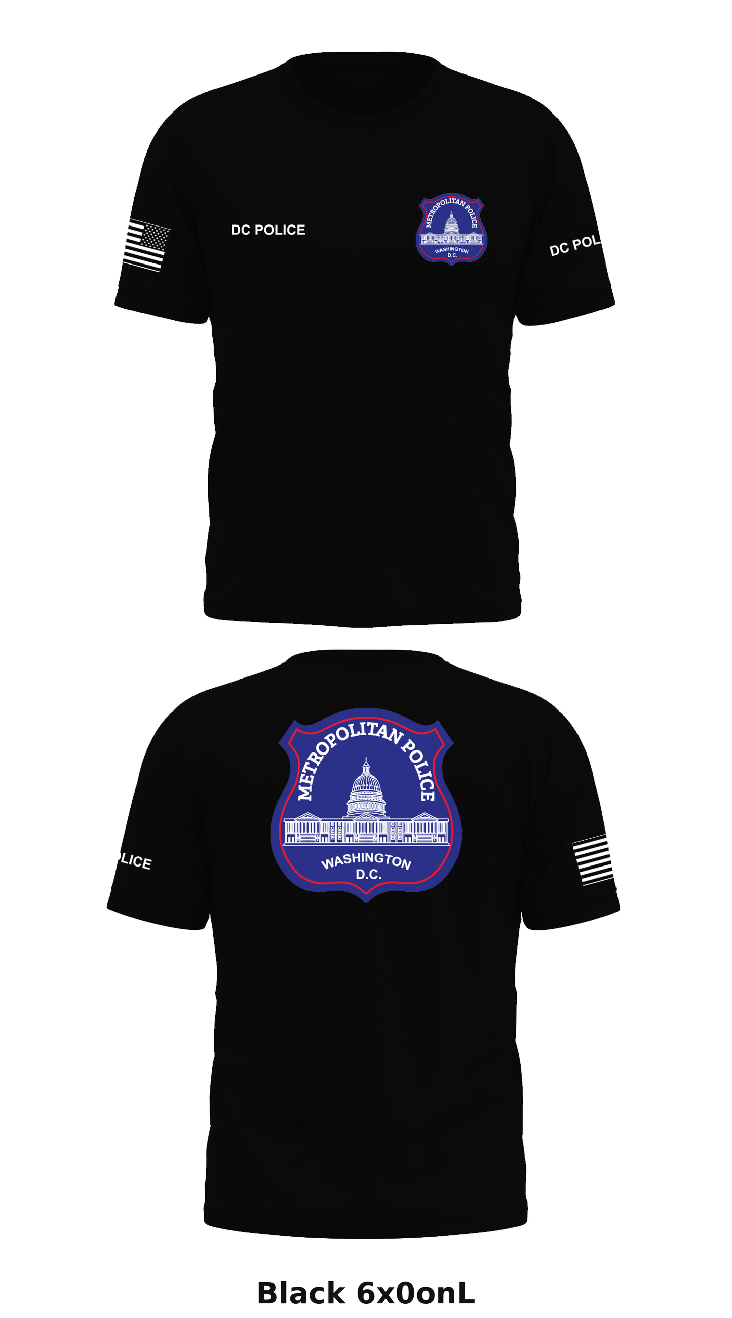 MPD Store 1 Core Men's SS Performance Tee - 6x0onL
