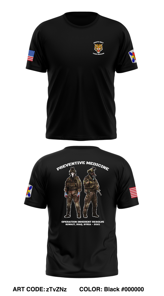 LANG 256th IBCT Store 1 Core Men's SS Performance Tee - zTvZNz