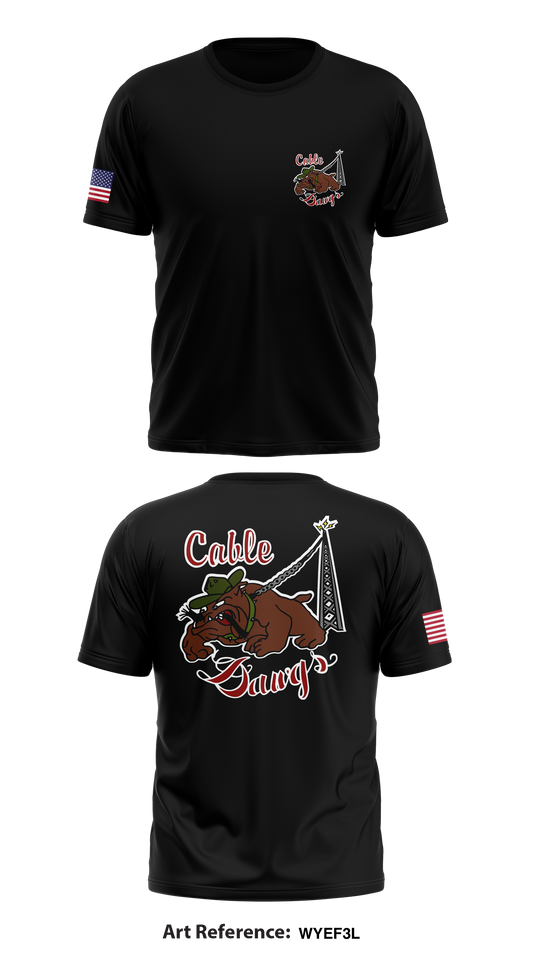 673rd CS Store 1 Core Men's SS Performance Tee - wyEf3L