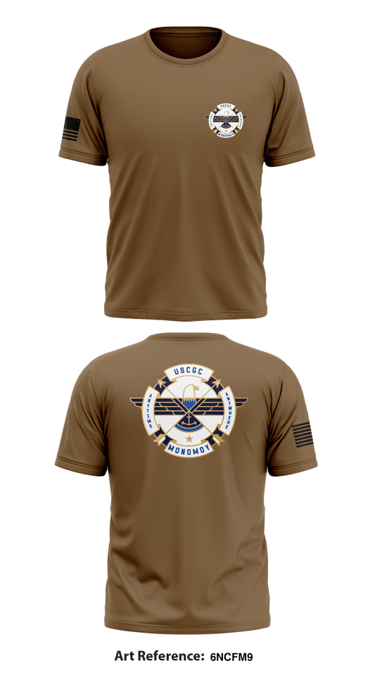 USCGC Monomoy Store 1 Core Men's SS Performance Tee - 6ncfm9