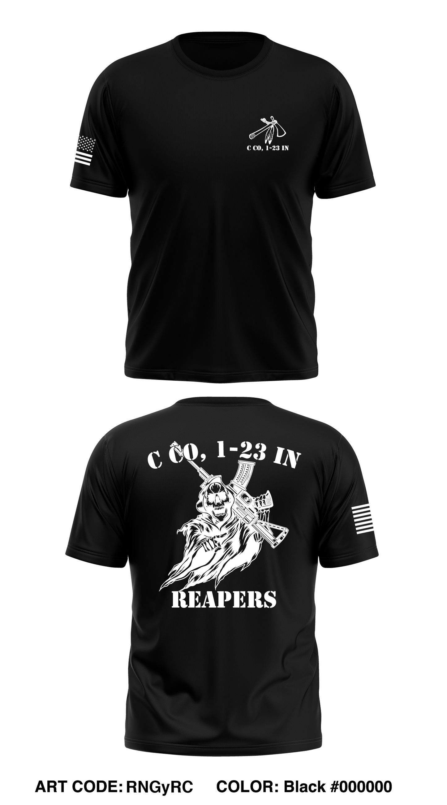 C Co, 1-23 IN Store 1 Core Men's SS Performance Tee - RNGyRC