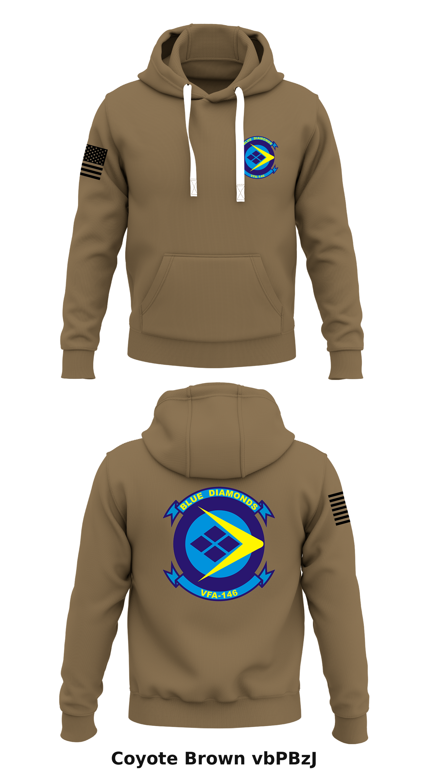 VFA 146 Store 1  Core Men's Hooded Performance Sweatshirt - vbPBzJ