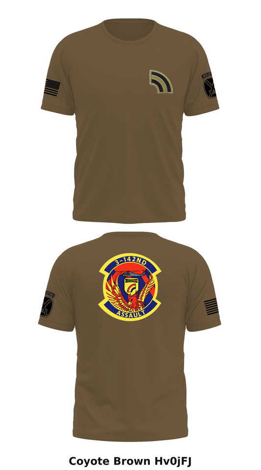 D Co 3/142 CAB Store 1 Core Men's SS Performance Tee - Hv0jFJ