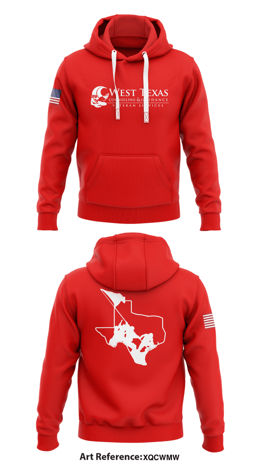 West Texas Counseling Veteran Services Store 1  Core Men's Hooded Performance Sweatshirt - XQCwmW