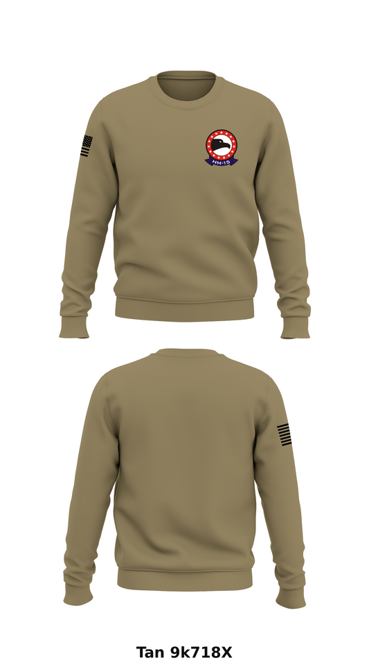 HM-15 Store 1 Core Men's Crewneck Performance Sweatshirt - 9k718X