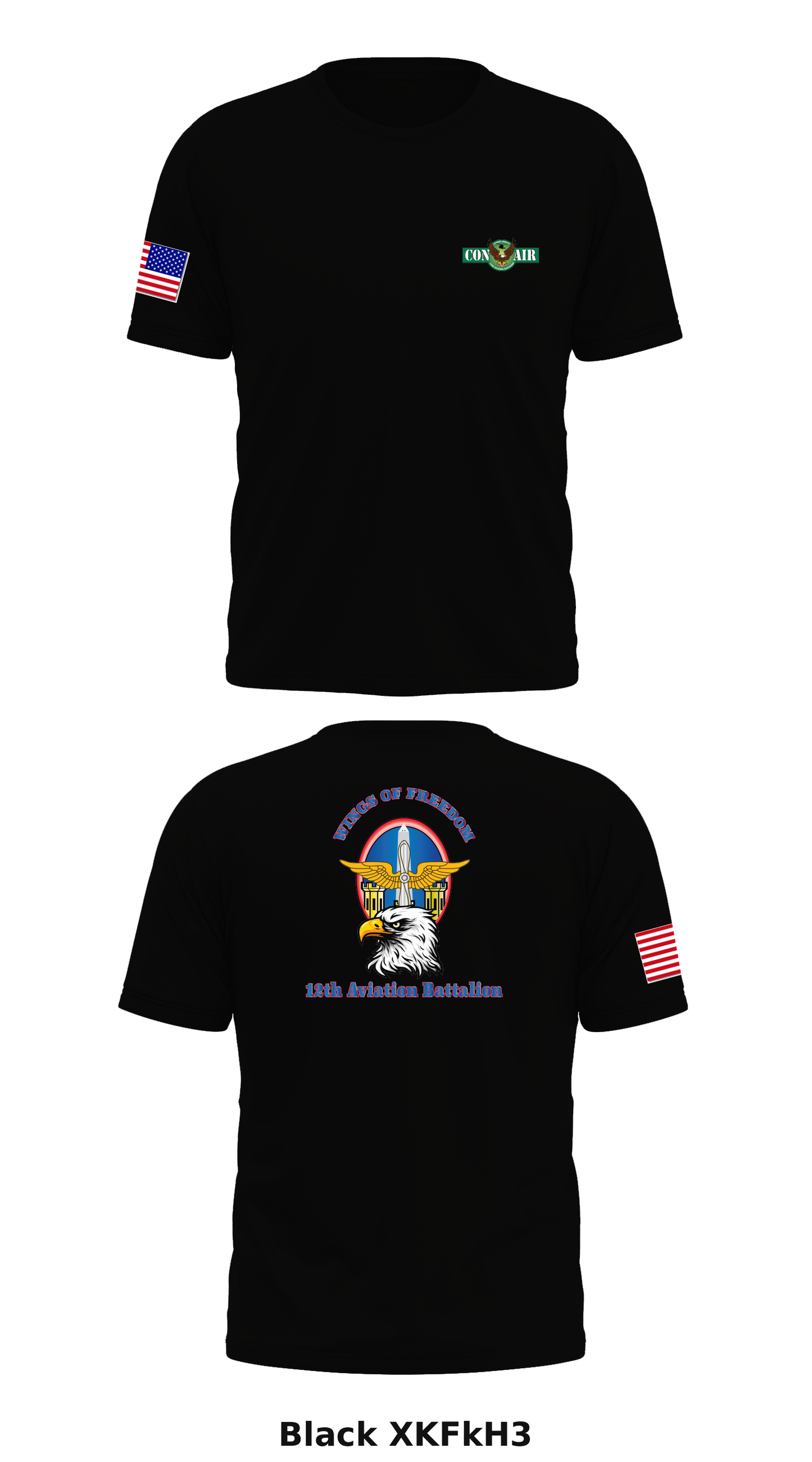12th Aviation Battalion Store 1 Core Men's SS Performance Tee - XKFkH3