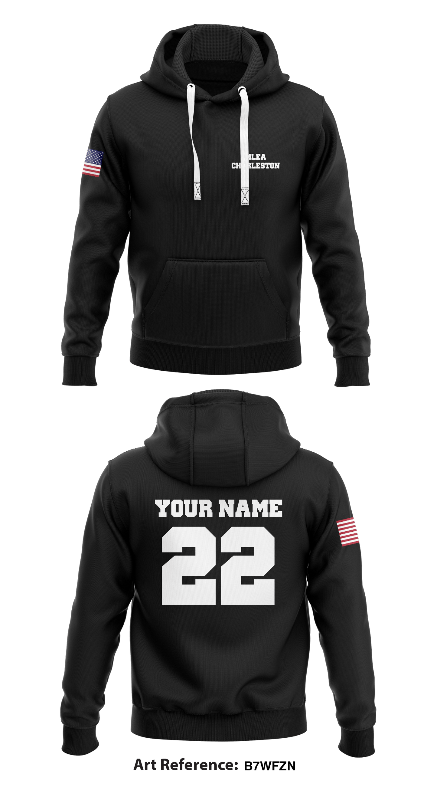 MLEA CHARLESTON  Store 1  Core Men's Hooded Performance Sweatshirt - b7WfZn