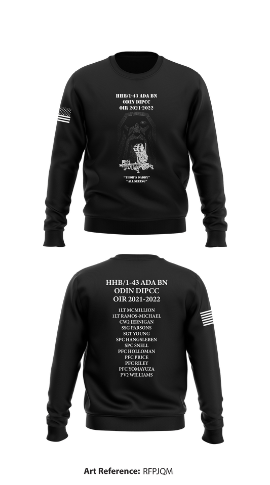 HHB/1-43 ADA BN Store 1 Core Men's Crewneck Performance Sweatshirt - RFpjqm