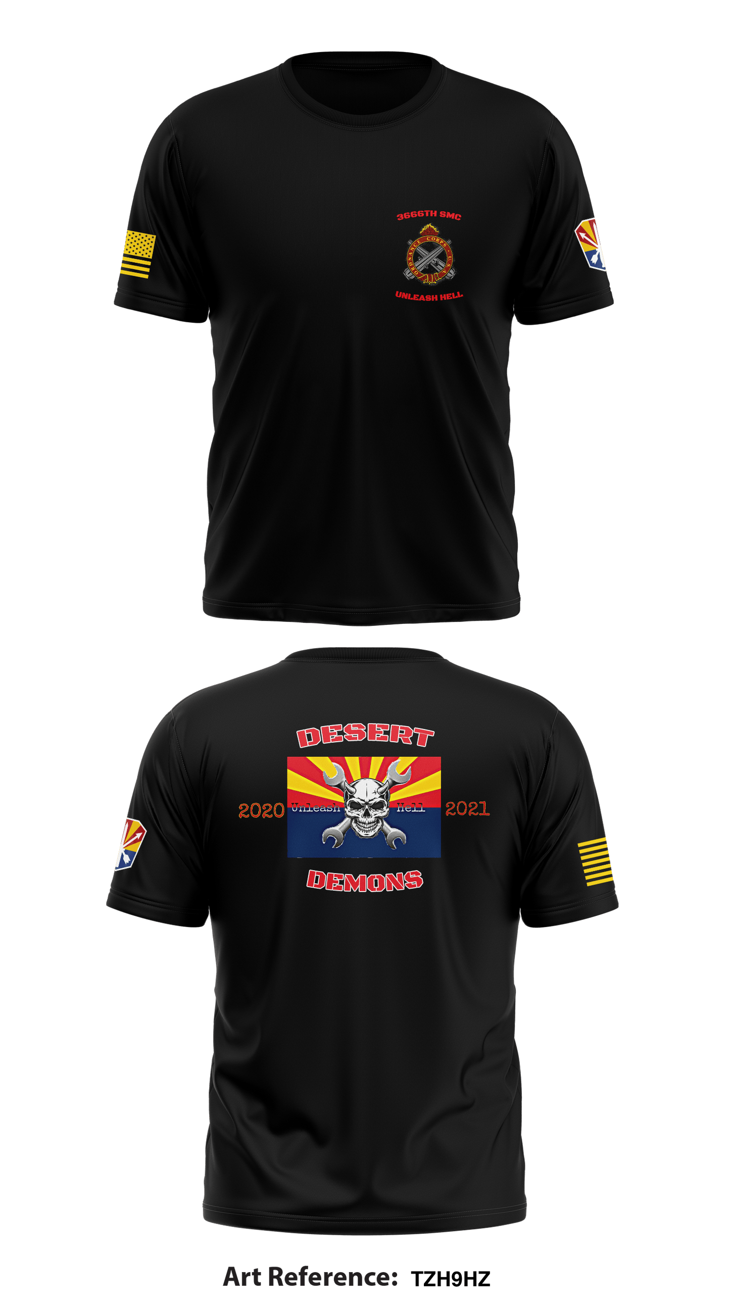 3666th SMC Store 1 Core Men's SS Performance Tee - TZH9hz