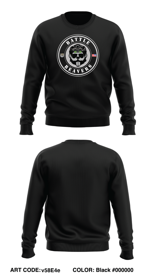 Charger Co, 1-77 AR Core Men's Crewneck Performance Sweatshirt - v58E4e